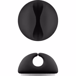 Goobay 95040 range-câbles Universel Support de câbles Noir 5 pièce(s)