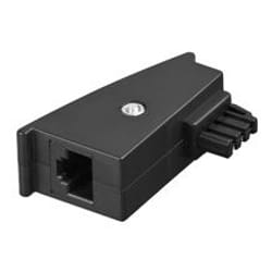 Goobay TAE-F/RJ-45 Noir
