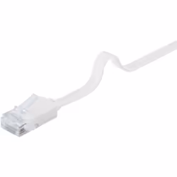 Goobay 95151 câble de réseau Blanc 1 m Cat6 U/UTP (UTP)