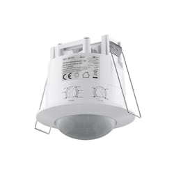 Goobay 95173 détecteur de mouvement Capteur infrarouge passif (PIR) Avec fil Plafond Blanc