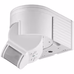 Goobay 95175 détecteur de mouvement Capteur infrarouge passif (PIR) Avec fil Mur Blanc