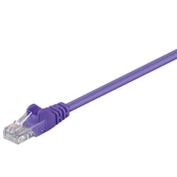 Goobay 95234 câble de réseau Violet 3 m Cat5e U/UTP (UTP)