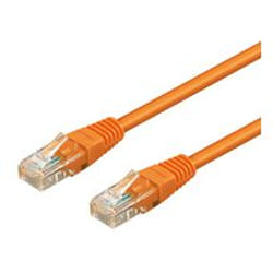 Goobay 15m 2xRJ-45 Cable câble de réseau Orange Cat6