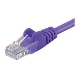 Goobay 5m Cat.6 U/UTP câble de réseau Violet Cat6