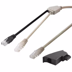 Goobay 95286, 3 m, U/FTP (STP), 2 x RJ-45, RJ-45