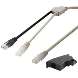 Goobay 95286 câble de réseau Noir, Gris 3 m U/FTP (STP)