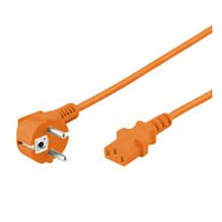 Goobay 2m Power cable Orange