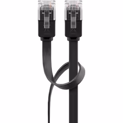 Goobay 95386 câble de réseau Noir 3 m Cat6 U/UTP (UTP)