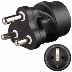 Goobay 95412, Type F, Type M, Droit, Droit, 250 V, 10 A