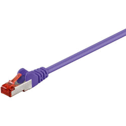 Goobay 95480 câble de réseau Violet 1 m Cat6 S/FTP (S-STP)