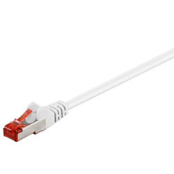 Goobay 95575 câble de réseau Blanc 1,5 m Cat6 S/FTP (S-STP)