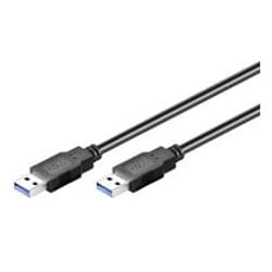 Goobay 0.5m USB 3.0 A/A câble USB 0,5 m USB 3.2 Gen 1 (3.1 Gen 1) USB A Noir