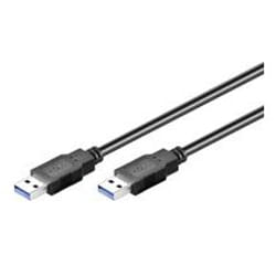 Goobay 95717 câble USB 1 m USB 3.2 Gen 1 (3.1 Gen 1) USB A Noir