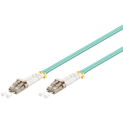 Goobay 50/125 (OM3) LC-LC, 20m câble de fibre optique Vert