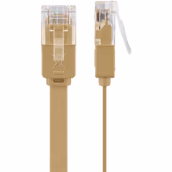 Goobay 95881 câble de réseau Châtain clair 10 m Cat6 U/UTP (UTP)