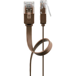 Goobay 95892 câble de réseau Marron 1,5 m Cat6 U/UTP (UTP)
