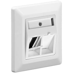 Goobay 95902 prise de courant RJ-45 Blanc
