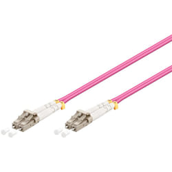 Goobay 95936 câble de fibre optique LC Rose