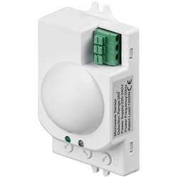 Goobay 96011 détecteur de mouvement Capteur de micro-ondes Avec fil Plafond Blanc
