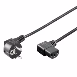 Goobay 96042, 1,5 m, CEE7/7, Coupleur C13, 250 V, 16 A