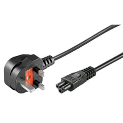 Goobay 96046 câble électrique Noir 1,8 m Coupleur C5