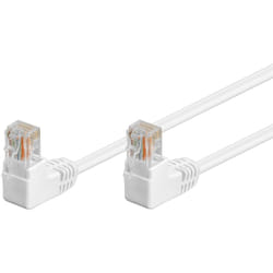 Goobay 96072 câble de réseau Blanc 3 m Cat5e U/UTP (UTP)