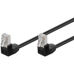 Goobay 96080 câble de réseau Noir 3 m Cat5e F/UTP (FTP)