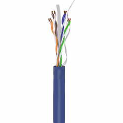 Goobay 96092 câble de réseau Bleu 50 m Cat6a U/UTP (UTP)