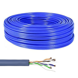 Goobay 96097 câble de réseau Bleu 305 m Cat6a U/UTP (UTP)