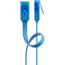 Goobay 96295 câble de réseau Bleu 0,5 m Cat6a U/UTP (UTP)
