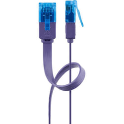 Goobay 96302 câble de réseau Violet 0,5 m Cat6a U/UTP (UTP)