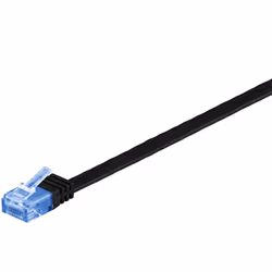 Goobay 96312 câble de réseau Noir 1 m Cat6a U/UTP (UTP) - Vue supplémentaire 6
