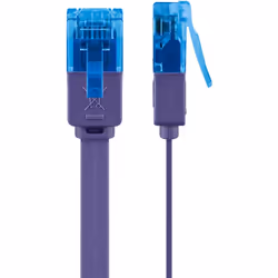 Goobay 96313 câble de réseau Violet 1 m Cat6a U/UTP (UTP)