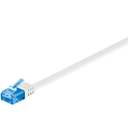 Goobay 96314 câble de réseau Blanc 1 m Cat6a U/UTP (UTP)
