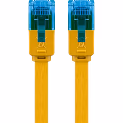 Goobay 96318 câble de réseau Jaune 2 m Cat6a U/UTP (UTP) - Vue supplémentaire 4