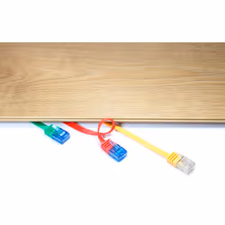 Goobay CAT6a U/UTP 2m câble de réseau Vert U/UTP (UTP)