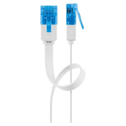 Goobay 96369 câble de réseau Blanc 10 m Cat6a U/UTP (UTP)