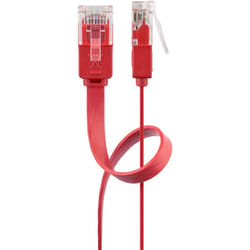 Goobay 96412 câble de réseau Rouge 2 m Cat6 U/UTP (UTP)