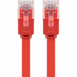 Goobay 96412 câble de réseau Rouge 2 m Cat6 U/UTP (UTP)