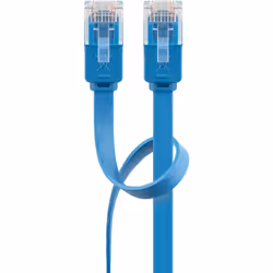 Goobay 96413 câble de réseau Bleu 2 m Cat6 U/UTP (UTP)