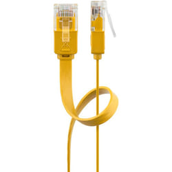 Goobay 96420 câble de réseau Jaune 3 m Cat6 U/UTP (UTP)