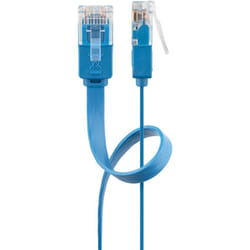Goobay 96426 câble de réseau Bleu 5 m Cat6 U/UTP (UTP)