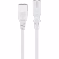 Goobay 97200, 2 m, Coupleur C8, Coupleur C7, H03VVH2-F, 250 V