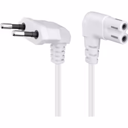 Goobay 97349, 1,5 m, Prise d'alimentation type C, Coupleur C7, H03VVH2-F2, 250 V