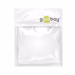 Goobay 97359 câble électrique Noir 0,5 m CEE7/16 Coupleur C7