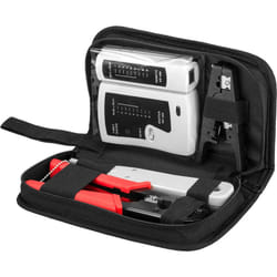 Goobay 97790 Pince à sertir Ensemble d'outils Noir, Rouge