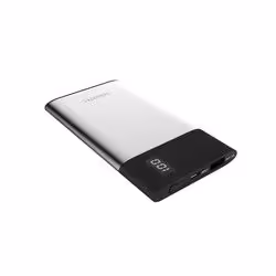 Terratec P40 Slim, 4000 mAh, Lithium-Ion (Li-Ion), Noir, Argent