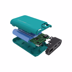 RealPower PB-7500C 7500 mAh Noir, Vert - Vue supplémentaire 5
