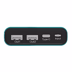 RealPower PB-15000C 15000 mAh Noir, Vert