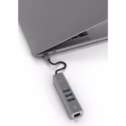 Terratec Connect c2 USB 3.2 Gen 1 (3.1 Gen 1) Type-C Argent